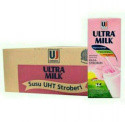 [NO IMAGE] Ultra Milk Susu UHT Rasa Stroberi 200 ml @ Karton / 24 pcs