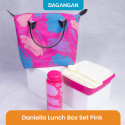 [NO IMAGE] Daniella Lunch Box Set Pink @ Pcs / 1 pcs
